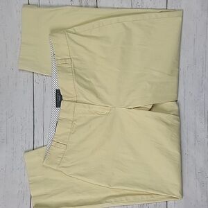 Talbots Yellow Women's Cropped Ankle Pants Size 10
